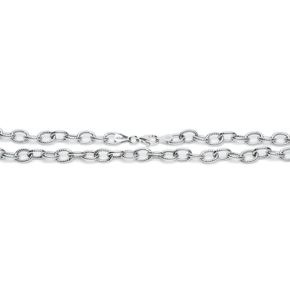 Silber-Halskette-Thick-Erbs-Detailansicht