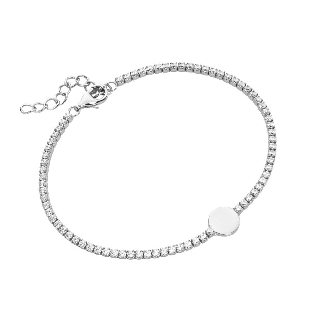 Silberarmkette-925-Zirkonia