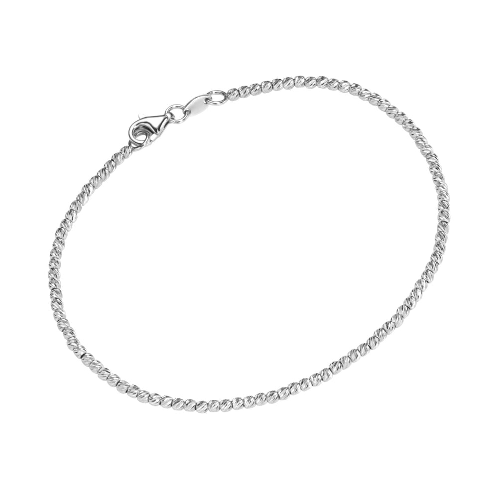 Silberarmkette-925-Kugeln